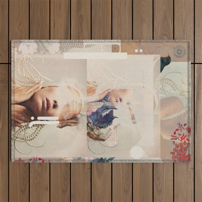 Fractionalized Elegance Outdoor Rug Gallery Image 1