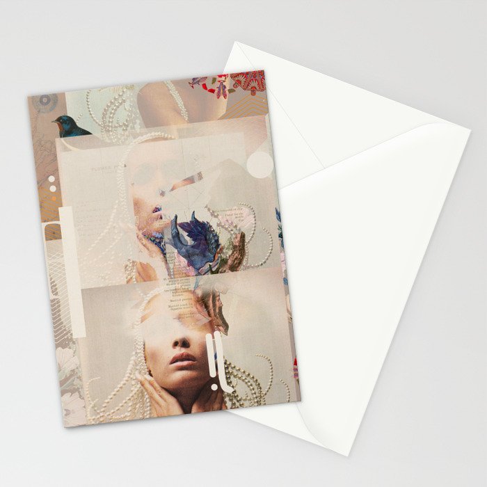 Fractionalized Elegance Stationery Card Gallery Image 2