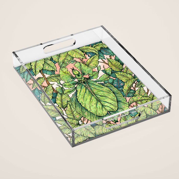 Leaf Mimic Acrylic Tray Gallery Image 1