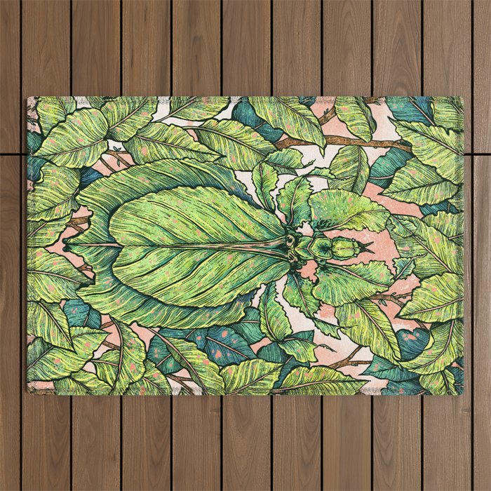 Leaf Mimic Outdoor Rug Gallery Image 1