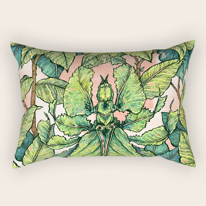 Leaf Mimic Rectangular Pillow Gallery Image 2