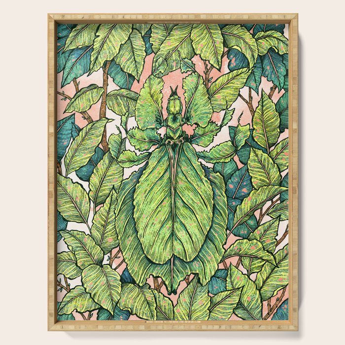 Leaf Mimic Serving Tray Gallery Image 1
