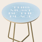 This Must Be The Place Baby Blue Side Table Gallery Image 2