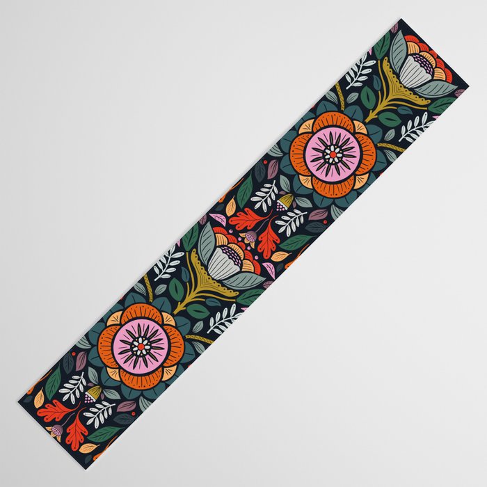 In Bloom | Navy Table Runner Gallery Image 3