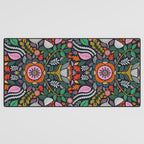 In Bloom | Navy Desk Mat Gallery Image 3