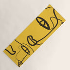 Abstract Faces 4 Yoga Mat Gallery Image 1