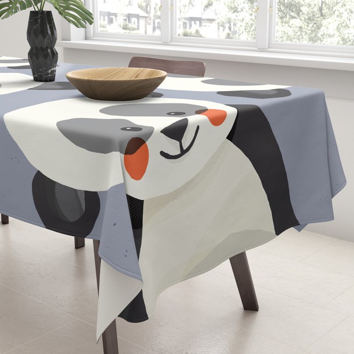 Giant Panda, Animal Portrait Tablecloth Gallery Image 3