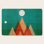 Full moon over Sahara desert Cutting Board Gallery Image 1