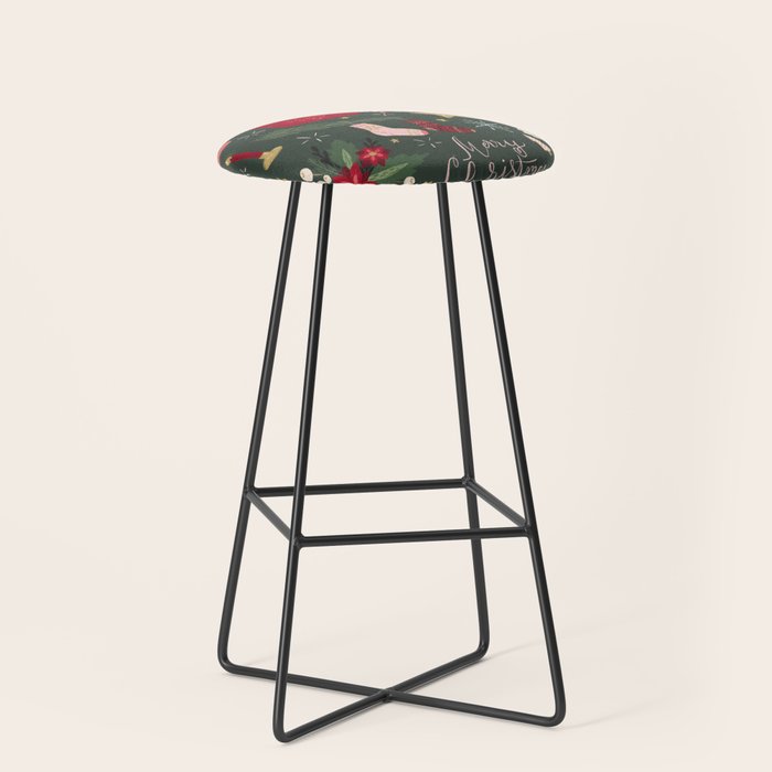 Merry Christmas Stool Gallery Image 1