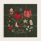 Merry Christmas Wood Wall Art Gallery Image 1