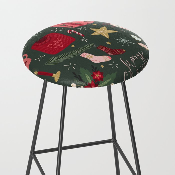 Merry Christmas Stool Gallery Image 2