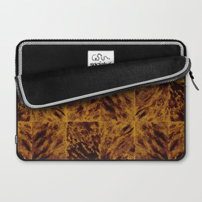 Faux Tortoiseshell 2 - Natural Laptop Sleeve Gallery Image 2