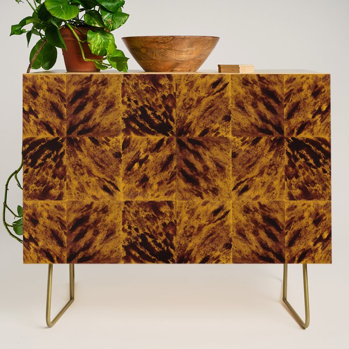 Faux Tortoiseshell 2 - Natural Credenza Gallery Image 1