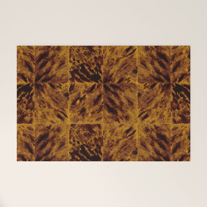 Faux Tortoiseshell 2 - Natural Welcome Mat Gallery Image 1
