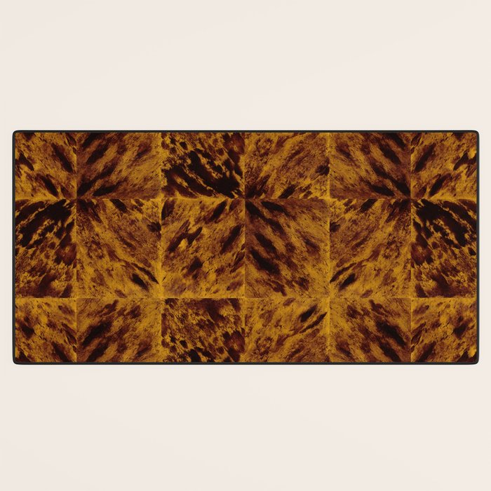 Faux Tortoiseshell 2 - Natural Desk Mat Gallery Image 3