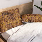 Faux Tortoiseshell 2 - Natural Pillow Sham Gallery Image 2