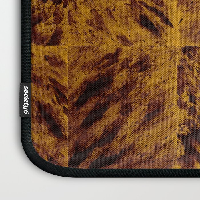 Faux Tortoiseshell 2 - Natural Laptop Sleeve Gallery Image 3