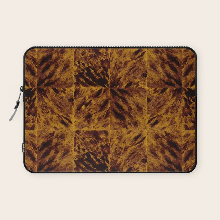 Faux Tortoiseshell 2 - Natural Laptop Sleeve Gallery Image 1