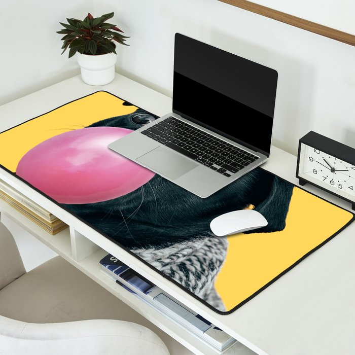 Pug Life: Pop Animals Desk Mat Gallery Image 2