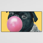 Pug Life: Pop Animals Desk Mat Gallery Image 3