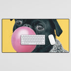 Pug Life: Pop Animals Desk Mat Gallery Image 1