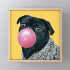 Pug Life: Pop Animals Mini Art Print Gallery Image 1
