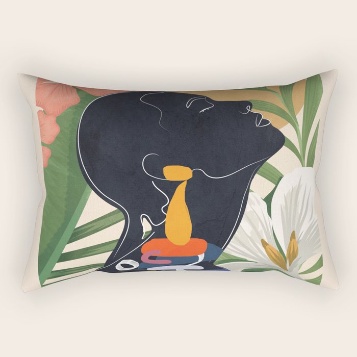 Tropical Peace 2 Rectangular Pillow Gallery Image 1