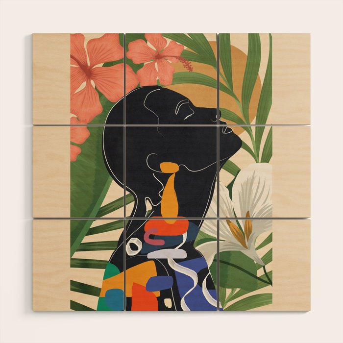 Tropical Peace 2 Wood Wall Art Gallery Image 1