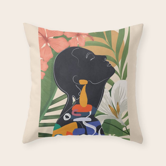 Tropical Peace 2 Throw Pillow Gallery Image 6