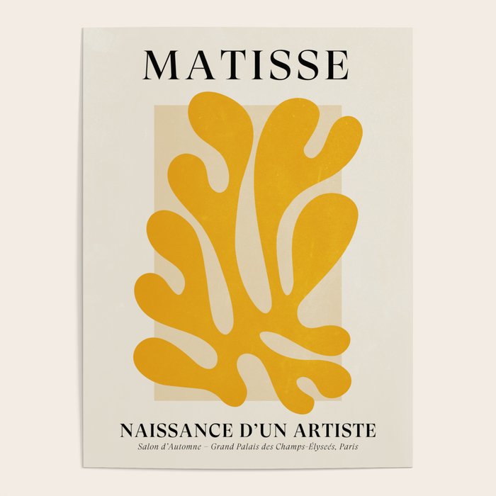 Sun Leaf 2: Matisse Edition | Mid Century Series Poster Gallery Image 4