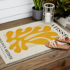 Sun Leaf 2: Matisse Edition | Mid Century Series Outdoor Rug Gallery Image 2