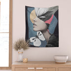 Portrait/Collage Art Wall Tapestry Gallery Image 2