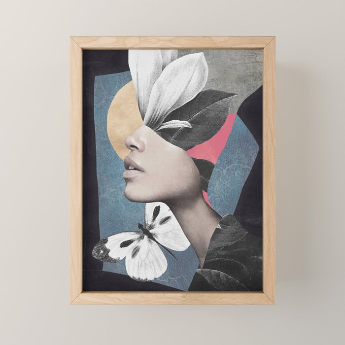 Portrait/Collage Art Mini Art Print Gallery Image 1