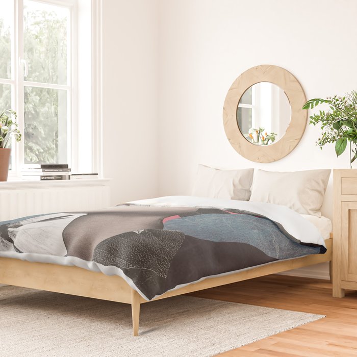 Portrait/Collage Art Duvet Cover Gallery Image 2