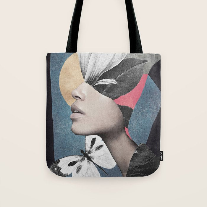 Portrait/Collage Art Tote Bag Gallery Image 1