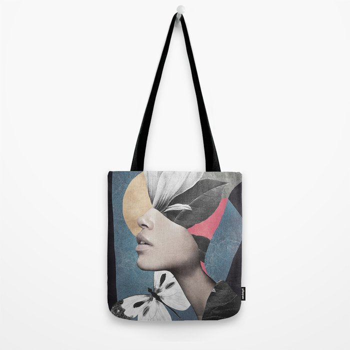 Portrait/Collage Art Tote Bag Gallery Image 2