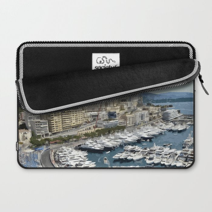 Visit Monaco Laptop Sleeve Gallery Image 2