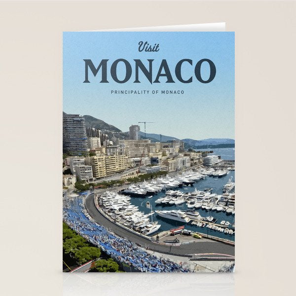 Visit Monaco Stationery Card Gallery Image 2