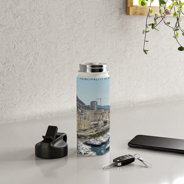 Visit Monaco Water Bottle Gallery Image 4