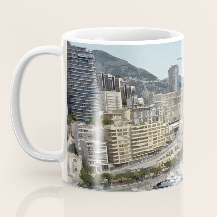 Visit Monaco Coffee Mug Gallery Image 3