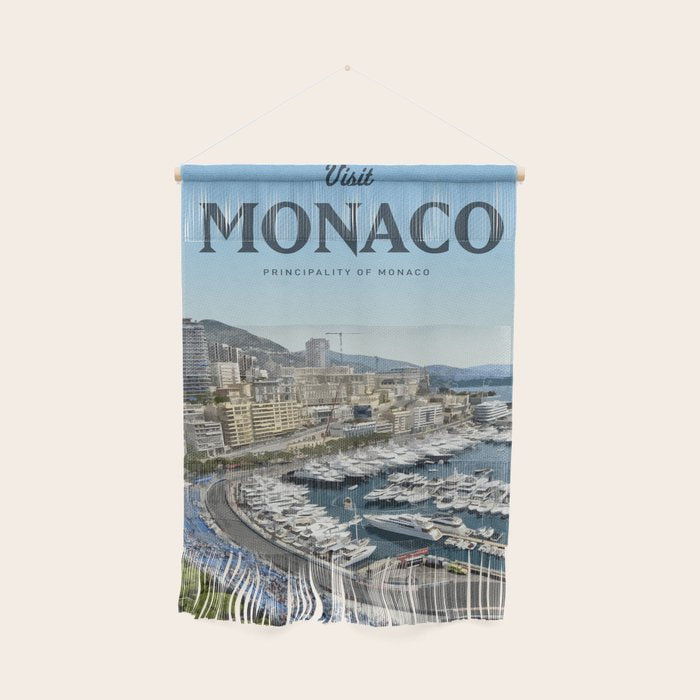 Visit Monaco Wall Hanging Gallery Image 1