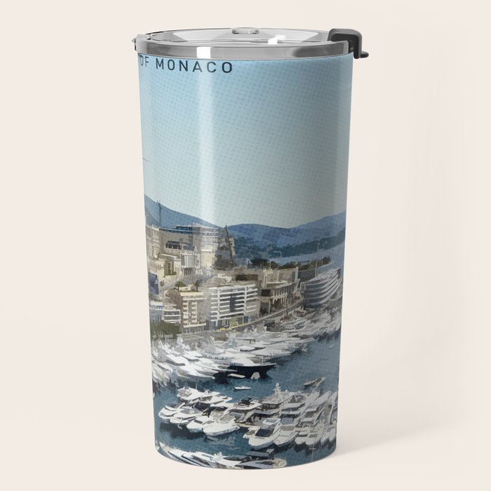 Visit Monaco Travel Mug Gallery Image 2