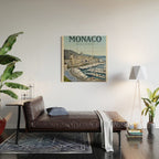 Visit Monaco Wood Wall Art Gallery Image 2