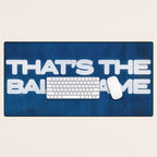 That's All Folks Desk Mat Gallery Image 1
