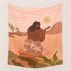 Sunset  Wall Tapestry Gallery Image 4