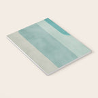 Light Blue Aqua Minimalist Geometric Artwork Notebook Gallery Image 3