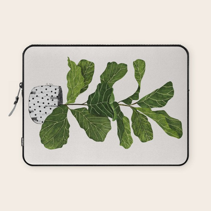 Fiddle leaf fig Tree Laptop Sleeve Gallery Image 1