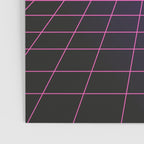 Outrun Grid / 80s Retro Poster Gallery Image 3