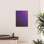 Outrun Grid / 80s Retro Poster Gallery Image 2