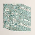 Elegant Vintage Floral Pattern Wrapping Paper Gallery Image 3